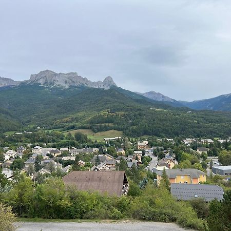 Terrasse Adroit T2 Barcelonnette - Wi-Fi Gratuit - 7 Couchages Apartamento Exterior foto